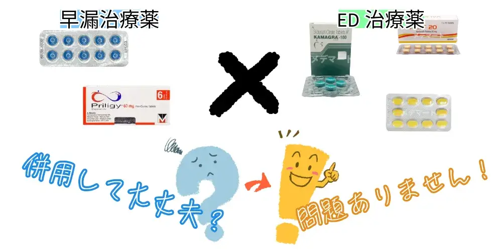ED治療薬との服用