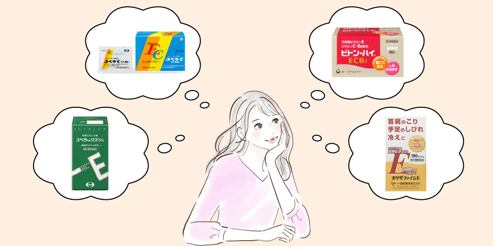 ユベラ錠に近い市販薬のイメージ画像