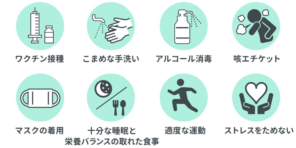 予防方法のイメージ画像