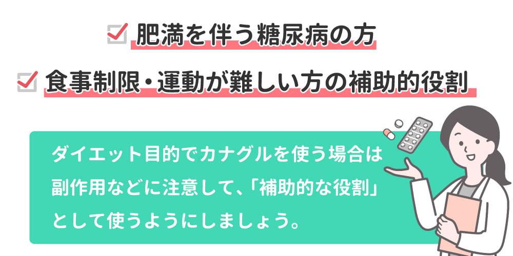 カナグルが向いている人イメージ画像