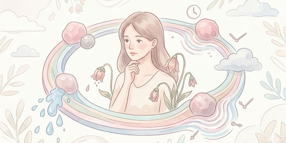 子宮筋腫と生理の関係画像