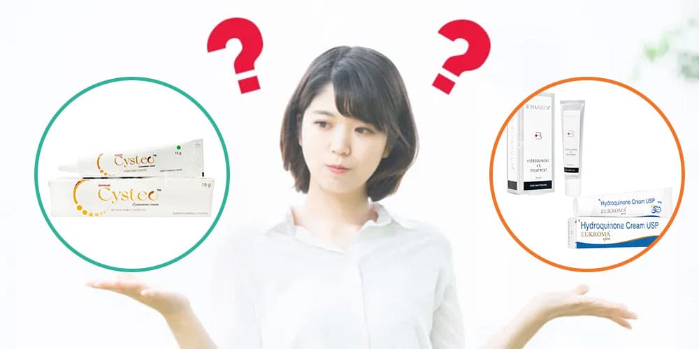美白メカニズムの違い画像