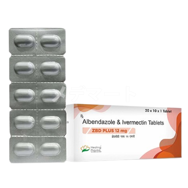 ZBDプラス（アルベンダゾール＆イベルメクチン） 商品画像